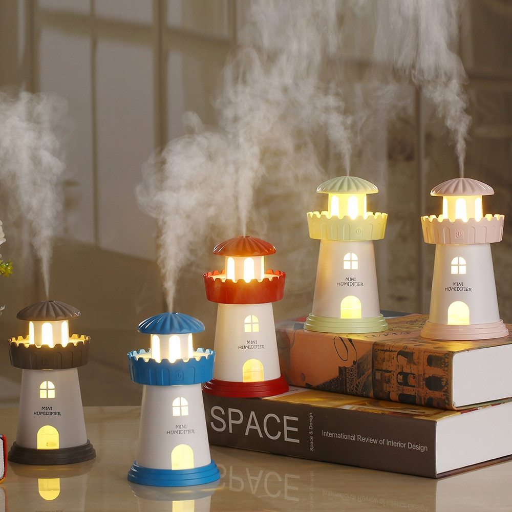 Home lighthouse humidifier