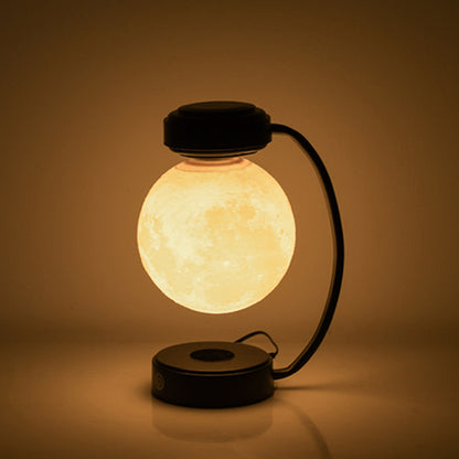 3D LED Moon Night Light Wireless Magnetic Levitating Rotating Floating Ball Lamp For School Office Bookshop Home Decoration