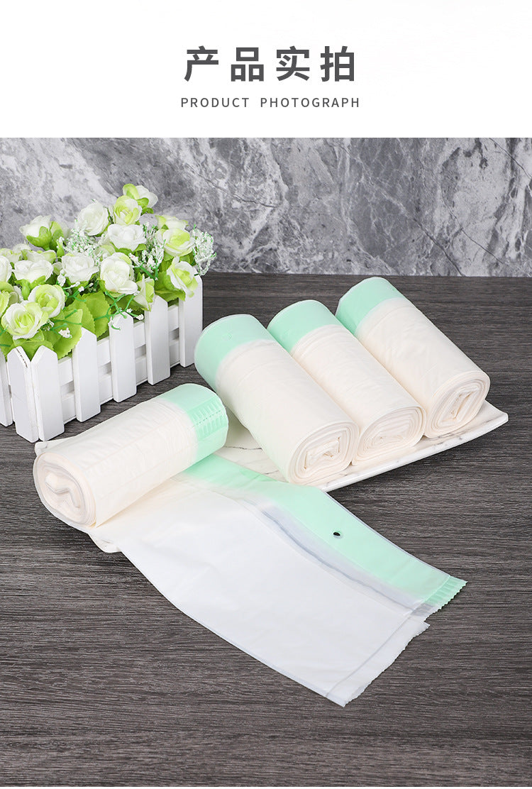 Automatic Closing Kitchen Compostable Biodegradable Thick Portable Garbage Bag Household Customizable Wholesale Kitchen Waste Points