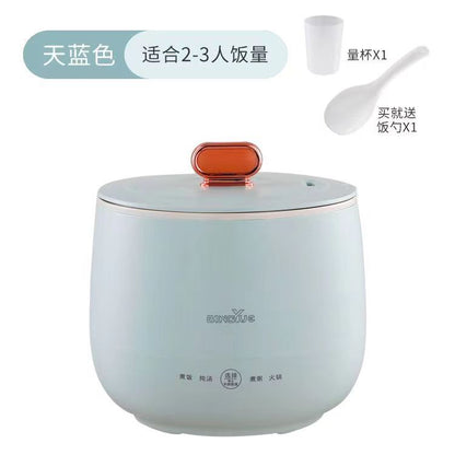 Smart Mini Electric Caldron Rice Cooker Small Household Multi-Function1-2Rice Cooker Electric Frying Pan Porridge Soup