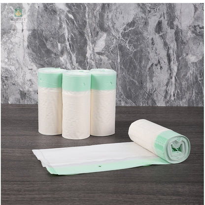 Automatic Closing Kitchen Compostable Biodegradable Thick Portable Garbage Bag Household Customizable Wholesale Kitchen Waste Points