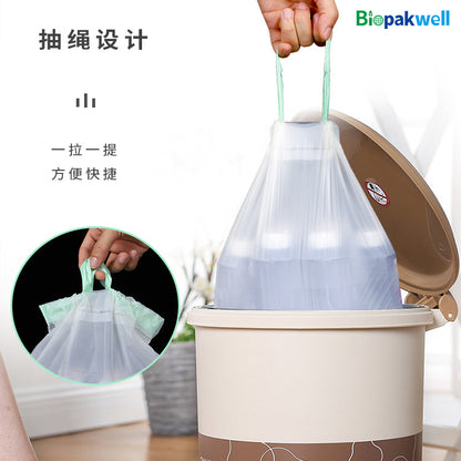 Automatic Closing Kitchen Compostable Biodegradable Thick Portable Garbage Bag Household Customizable Wholesale Kitchen Waste Points