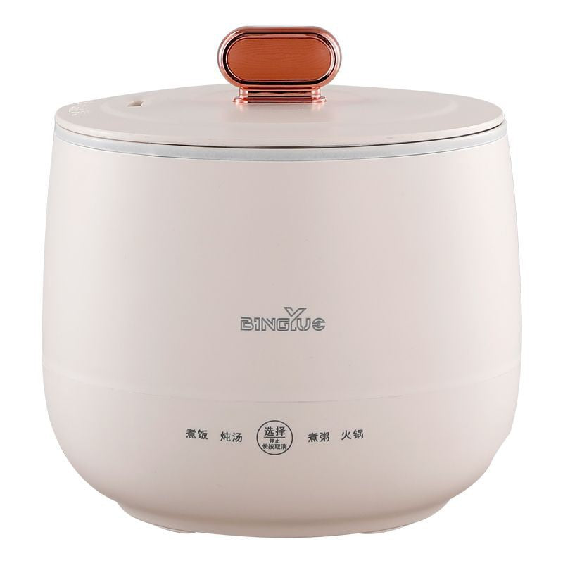 Smart Mini Electric Caldron Rice Cooker Small Household Multi-Function1-2Rice Cooker Electric Frying Pan Porridge Soup